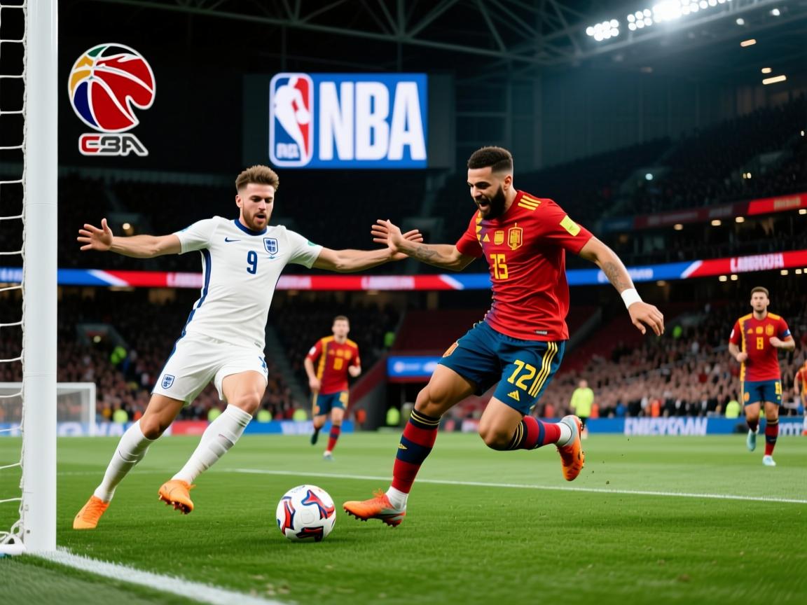 英格兰大战西班牙：-惊险胜出，梅少绝杀逆转  第3张