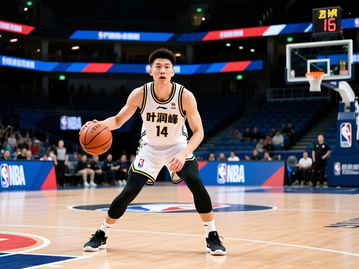 叶润峰全场16中4,三分14中2得到10分3板2助1抢断 第2张