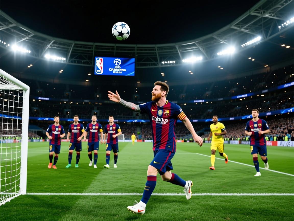 欧冠决赛上梅开二度，改制后8人做到，梅西无缘的简单介绍  第2张